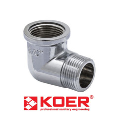 Угол НВ KOER KF.L06MF.CHR - 1/2''