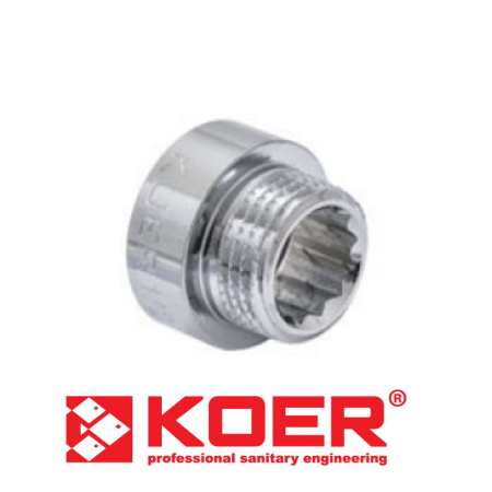 Удлинитель KOER KF.E08-40.CHR - 3/4"-40мм