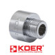 Переходник KOER KF.A0608.CHR - 3/4"х1/2"