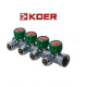Koer 1122-4 1”x4 WAYS коллектор вентильный с фитингом Koer 1122-4 1”x4 WAYS коллектор вентильный с фитингом
