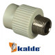 Муфта с наружной резьбой KALDE D25*1/2Н