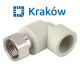 Угол с накидной гайкой KRAKOW D25*3/4В