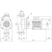 Циркуляционный насос Wilo VeroLine-IPL 25/80-0,12/2