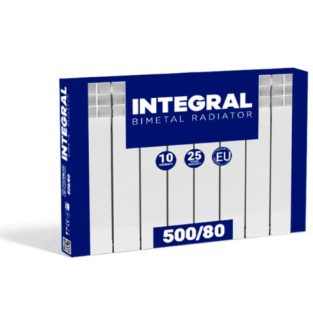 Биметаллический радиатор INTEGRAL 80 Bimetal-500L UNO (IN0007)