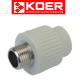 Муфта с наружной резьбой KOER D20*3/4Н