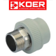 Муфта с наружной резьбой KOER D32*1Н